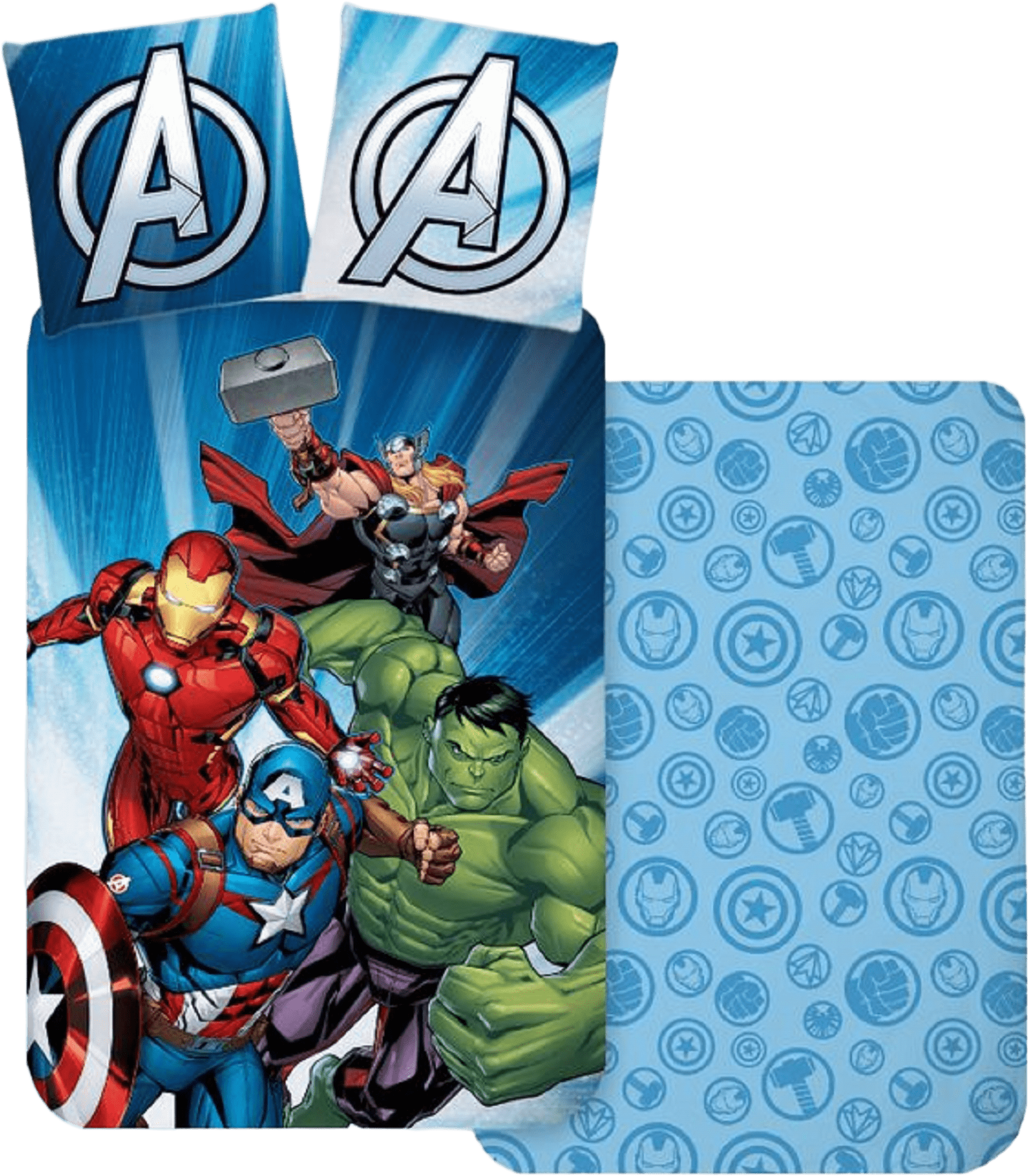Kinderbettwäsche Avengers Baby Bettwäsche 100 x 135 cm