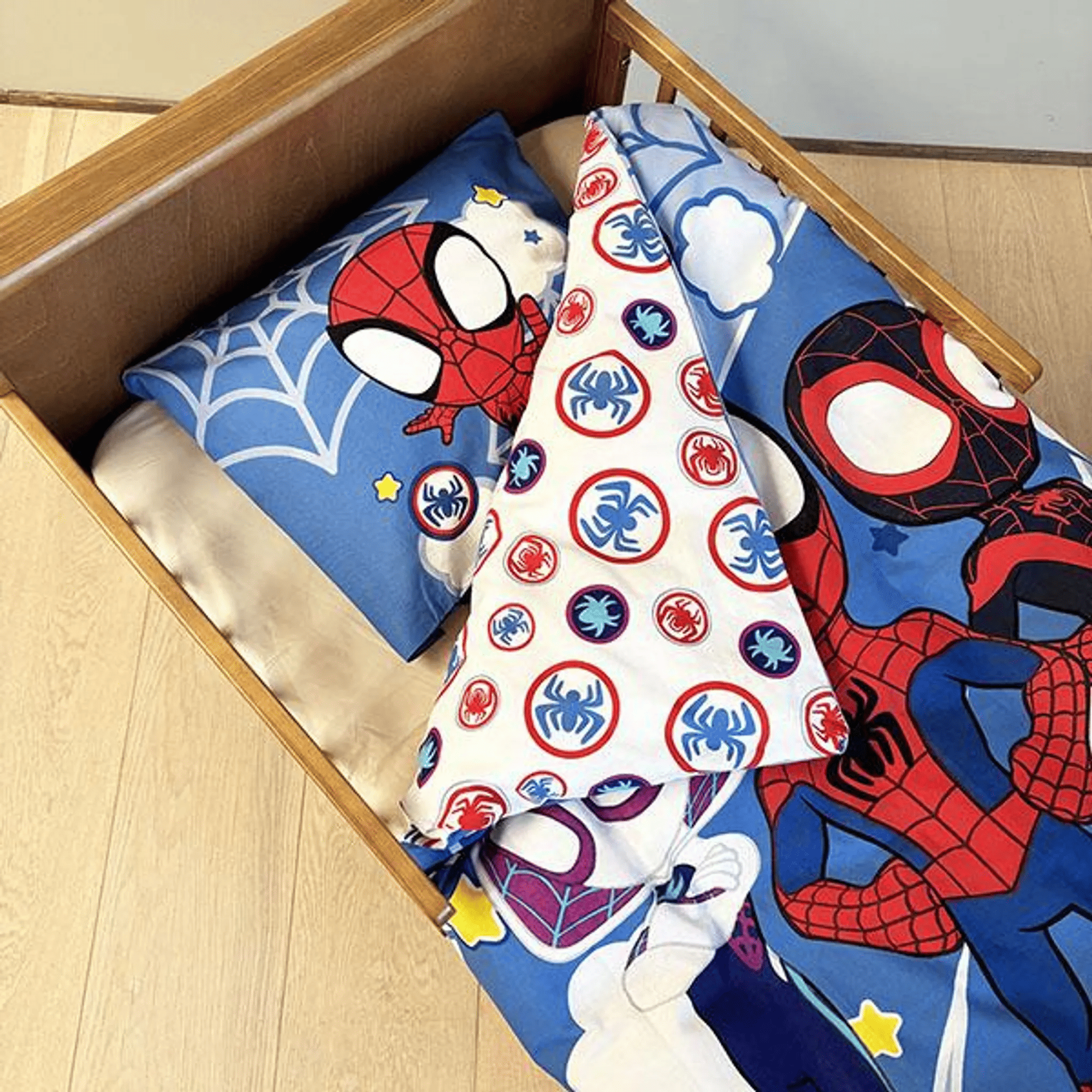 Spidey Baby Bettwäsche Set 100 x 135 cm 40 x 60 cm