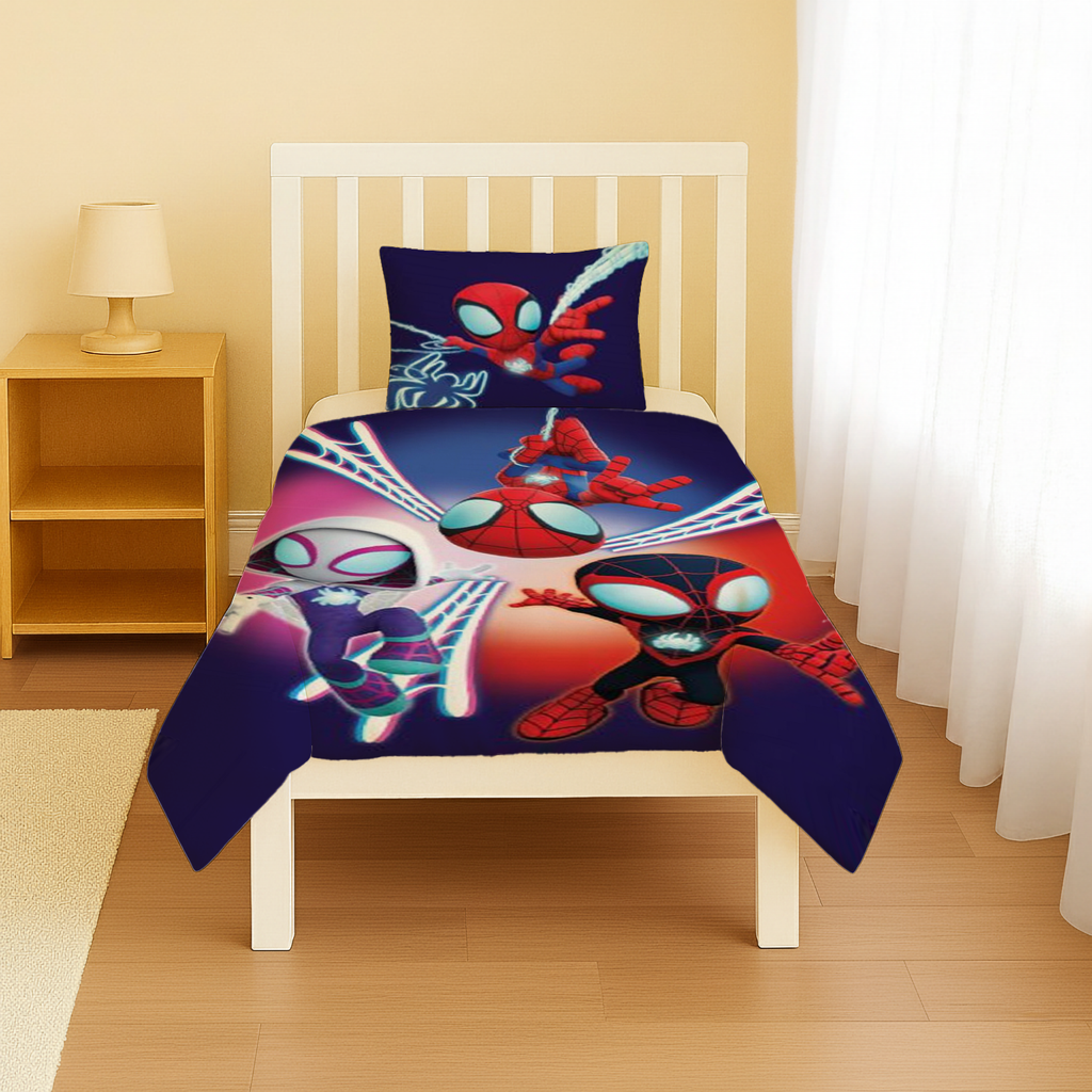 Spidey Baby Bettwäsche Set 100 x 135 cm 40 x 60 cm