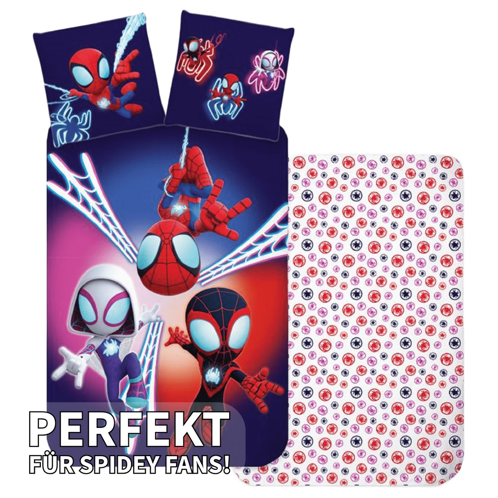 Spidey Baby Bettwäsche Set 100 x 135 cm 40 x 60 cm