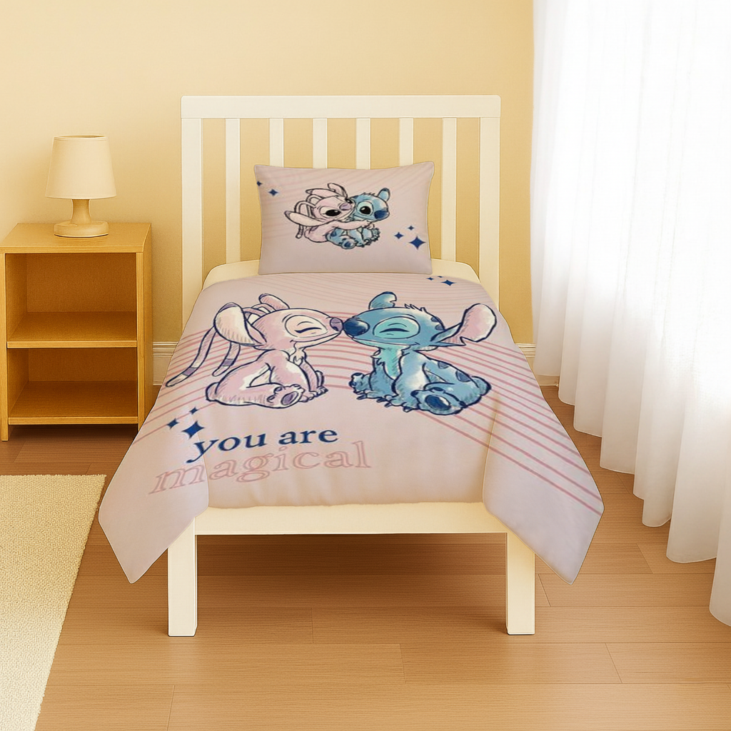 Lilo und Stitch Baby Bettwäsche 100 x 135 cm