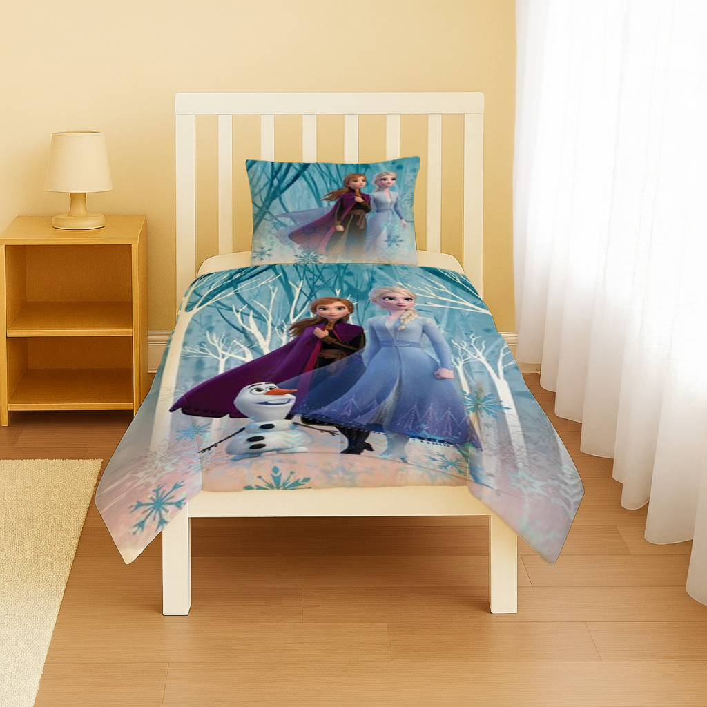 Disney Frozen 2 Anna Elsa Olaf Baby Bedding 100 x 135 cm