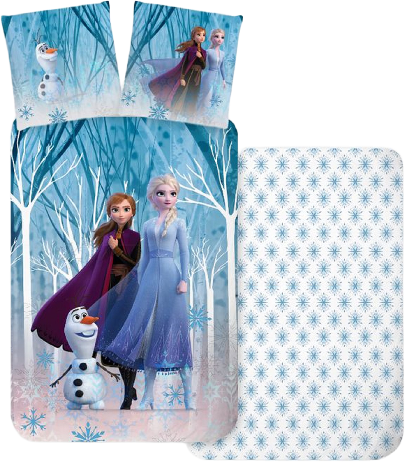 Disney Frozen 2 Anna Elsa Olaf Baby Bettwäsche 100 x 135 cm