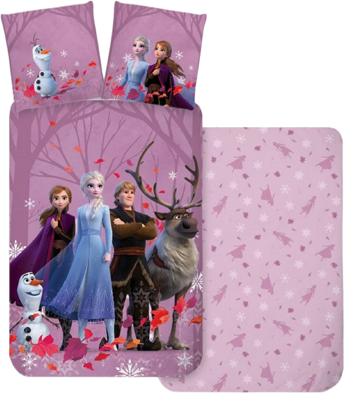 Disney Frozen 2 Anna Elsa Olaf Baby Bettwäsche 100 x 135 cm