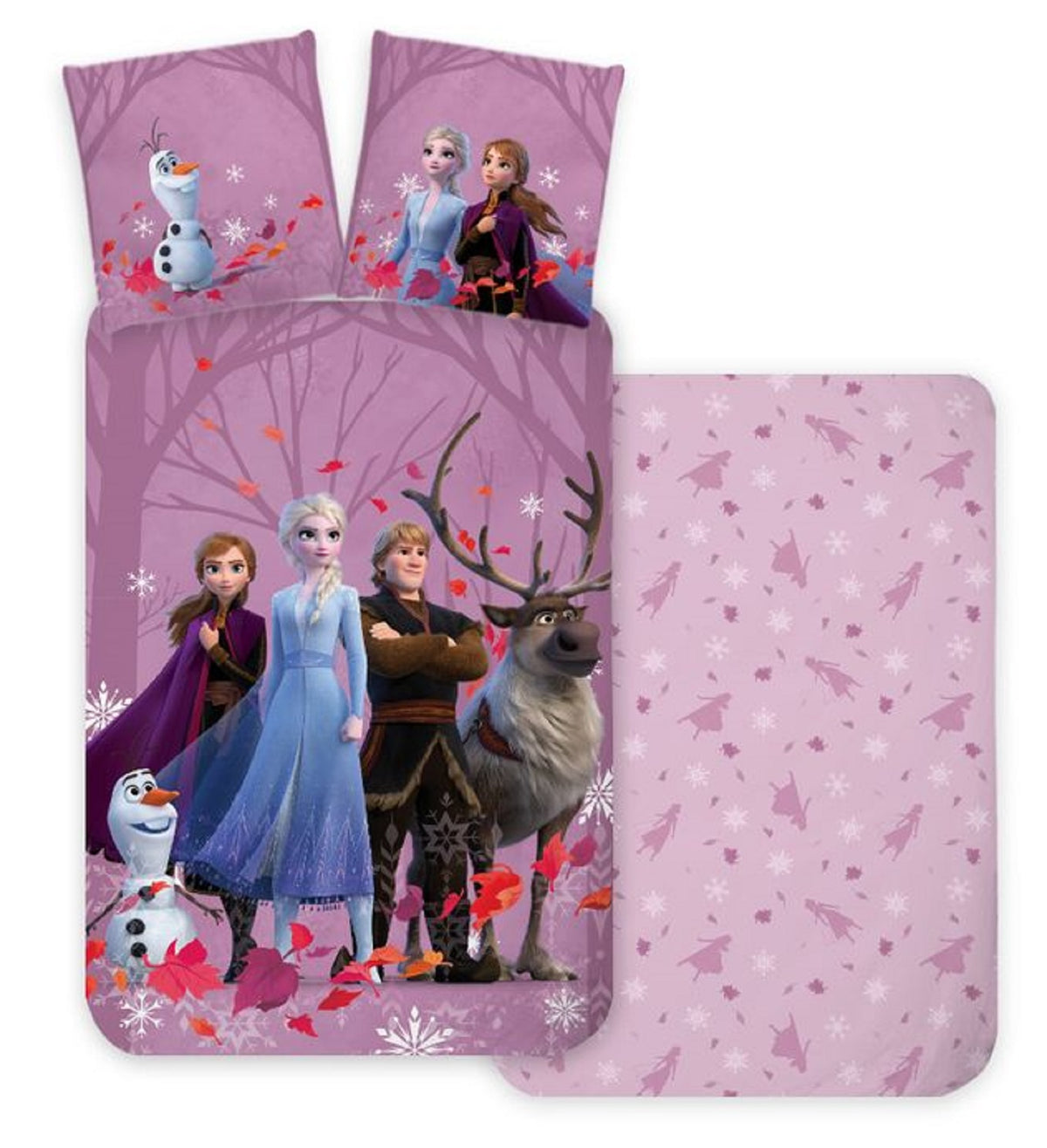 Disney Frozen 2 Anna Elsa Olaf Baby Bettwäsche 100 x 135 cm