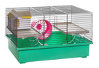 Mäusekäfig Hamsterkäfig Nagerkäfig 49x32,5x29cm mit Zubehör