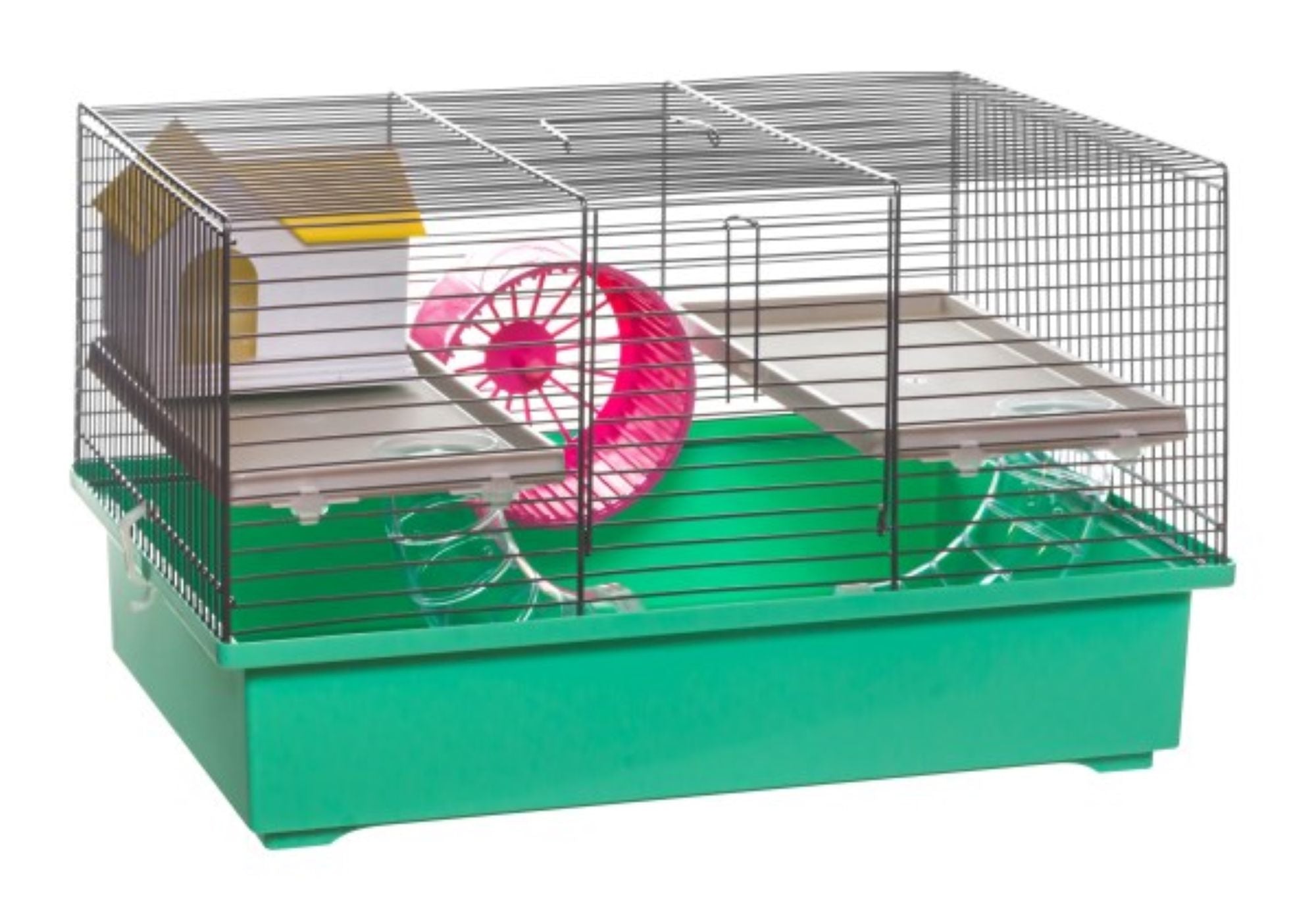 Mäusekäfig Hamsterkäfig Nagerkäfig 49x32,5x29cm mit Zubehör