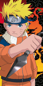 Naruto shower towel, beach towel, bath towel 70 x 140 cm