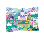 Prinzessin Baby Bettwäsche mit Märchenschloss 100 x 135 cm