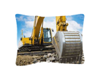 Baby Bettwäsche Kran Bagger LKW Baustelle 100 x 135 cm