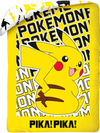 Pokemon Bettwäsche Set 2-teilig 135x200 cm + Kissen 80x80 cm