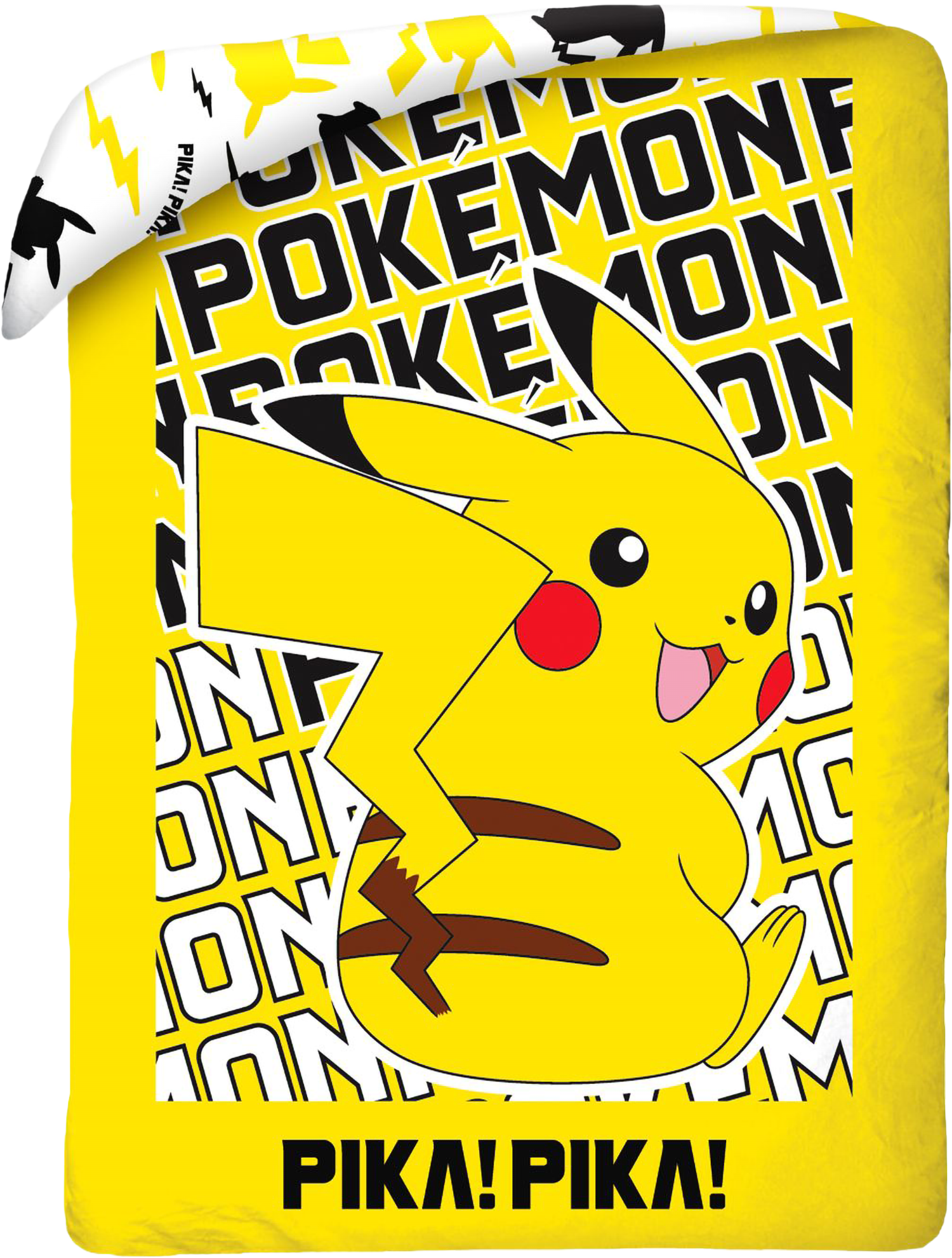 Pokemon Bettwäsche Set 2-teilig 135x200 cm + Kissen 80x80 cm