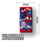 Spidey Duschtuch Badetuch Strandtuch 70 x 140 cm 100% Baumwolle Abmessungen