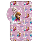 Fitted sheet with elastic, Disney Frozen, 90 x 200 cm