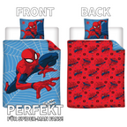 Spiderman Bettwäsche Set Super Hero 135 x 200 cm 80 x 80 cm
