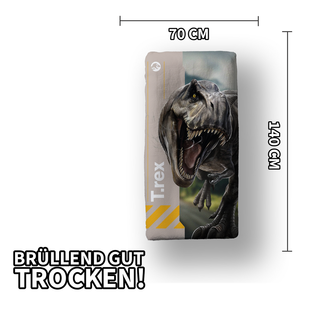 Jurassic World Duschtuch Badetuch Handtuch Strandtuch  70 x 140cm