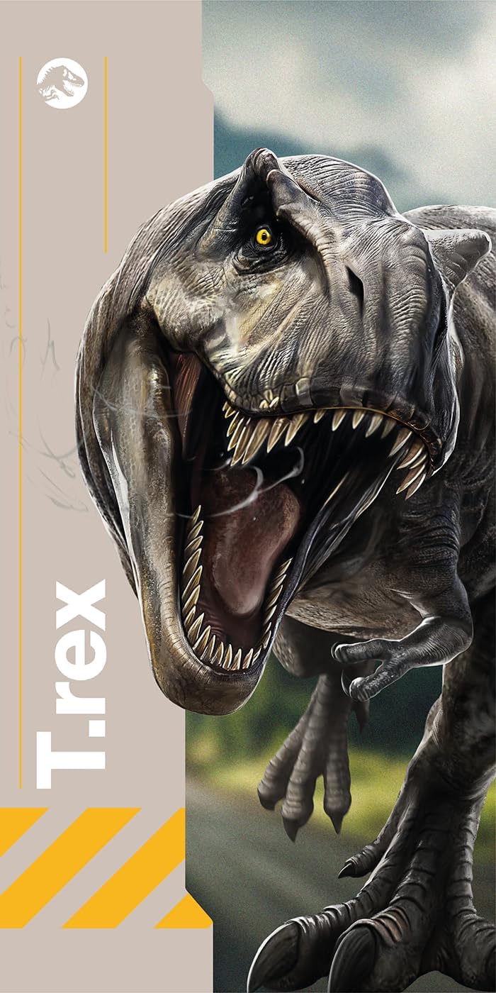 Jurassic World Duschtuch Badetuch Handtuch Strandtuch  70 x 140cm