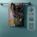Jurassic World Duschtuch Badetuch Handtuch Strandtuch  70 x 140cm