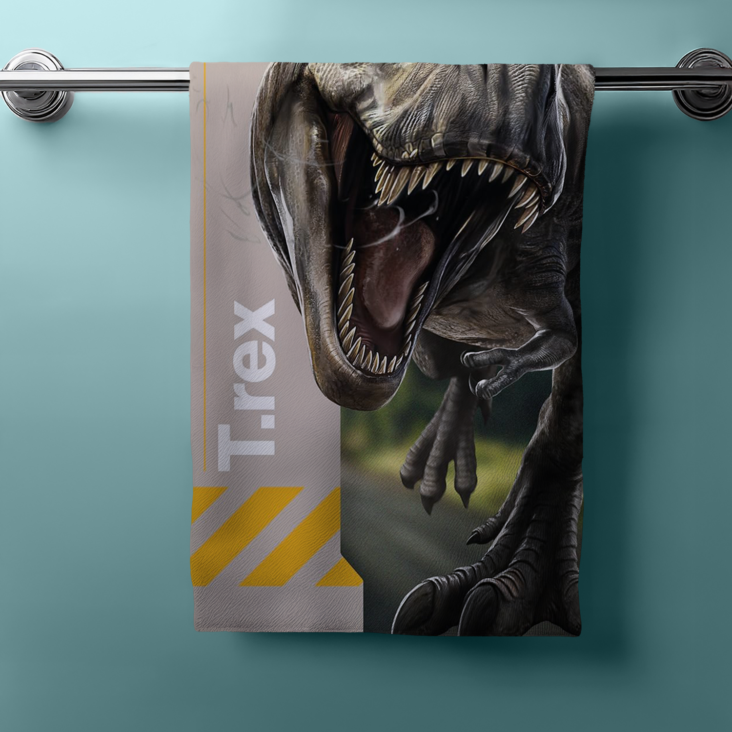 Jurassic World Duschtuch Badetuch Handtuch Strandtuch  70 x 140cm