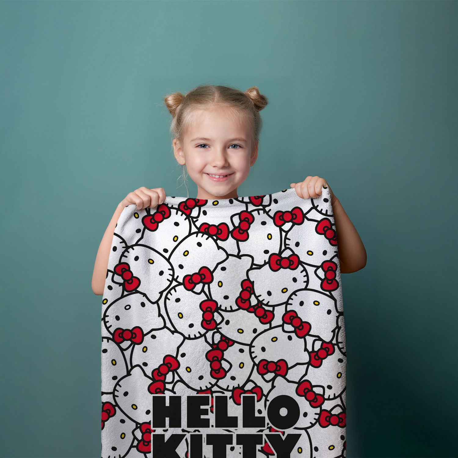 Hello Kitty Duschtuch Badetuch Strandtuch 70 x 140cm