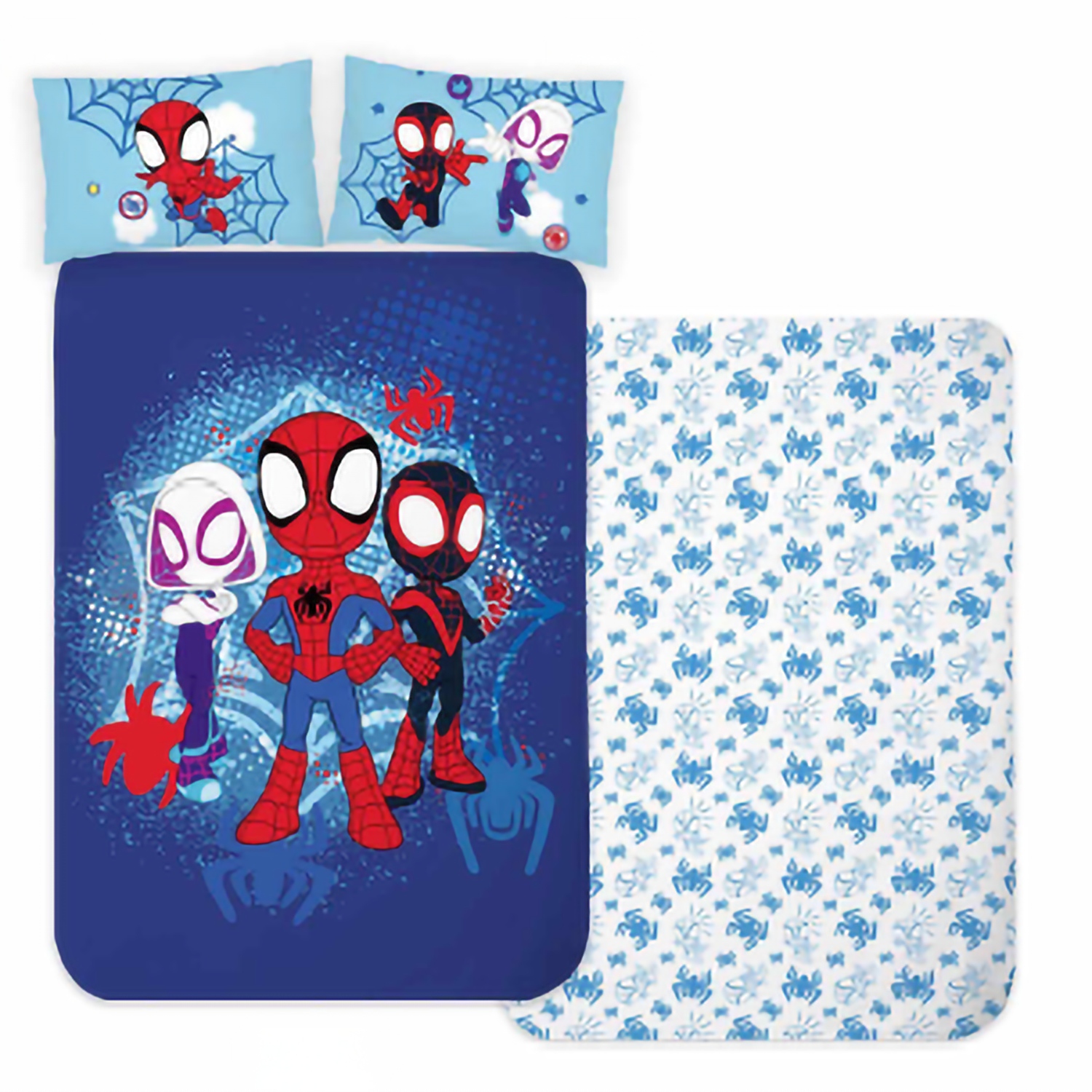 Spidey und seine Super-Freunde Wende-Bettwäsche Set 135 x 200 cm