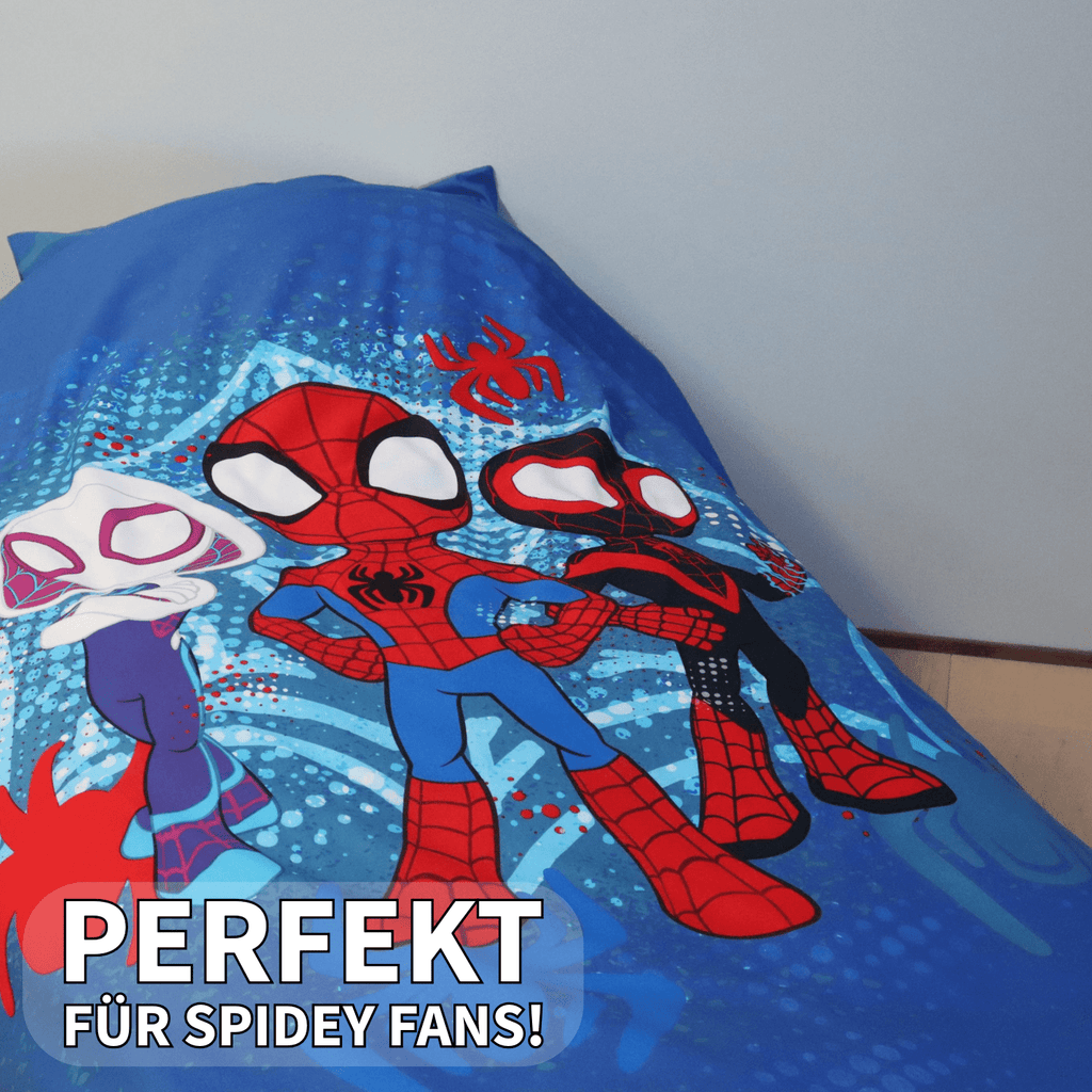 Spidey und seine Super-Freunde Wende-Bettwäsche Set 135 x 200 cm