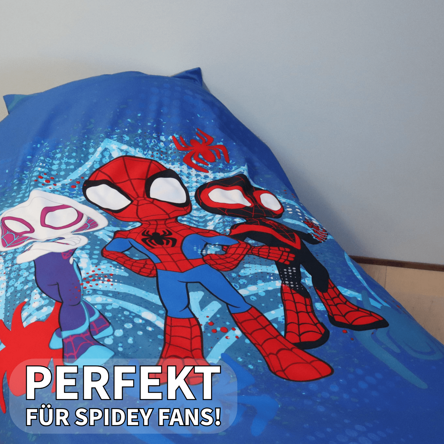 Spidey und seine Super-Freunde Wende-Bettwäsche Set 135 x 200 cm