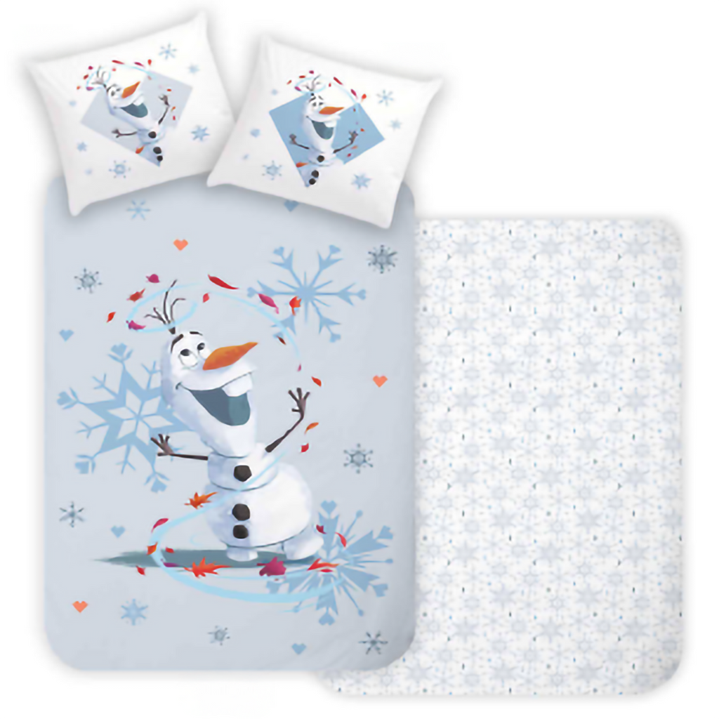 Disney Frozen Eiskönigin Bettwäsche Olaf Anna Elsa 135x200cm