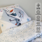 Disney Frozen Eiskönigin Bettwäsche Olaf Anna Elsa 135x200cm