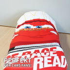 Disney Pixar Cars Bettwäsche Set Lightning McQueen 135x200cm 80x80cm