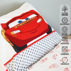 Disney Pixar Cars Bettwäsche Set Lightning McQueen 135x200cm 80x80cm