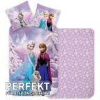 Disney Frozen Bettwäsche-Set Anna, Elsa & Olaf 135x200cm
