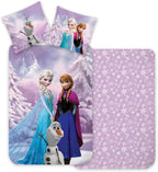Disney Frozen Bettwäsche-Set Anna, Elsa & Olaf 135x200cm
