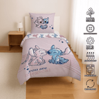 Disney Lilo & Stitch Bettwäsche Set You Are Magical 135x200cm/80x80cm