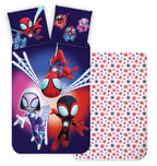 Spidey und seine Super-Freunde Bettwäsche-Set 135x200cm 80x80cm