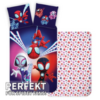 Spidey und seine Super-Freunde Bettwäsche-Set 135x200cm 80x80cm
