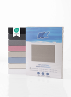 Jersey Spannbettlaken Baumwolle 90x200+30 cm, diverse Farben
