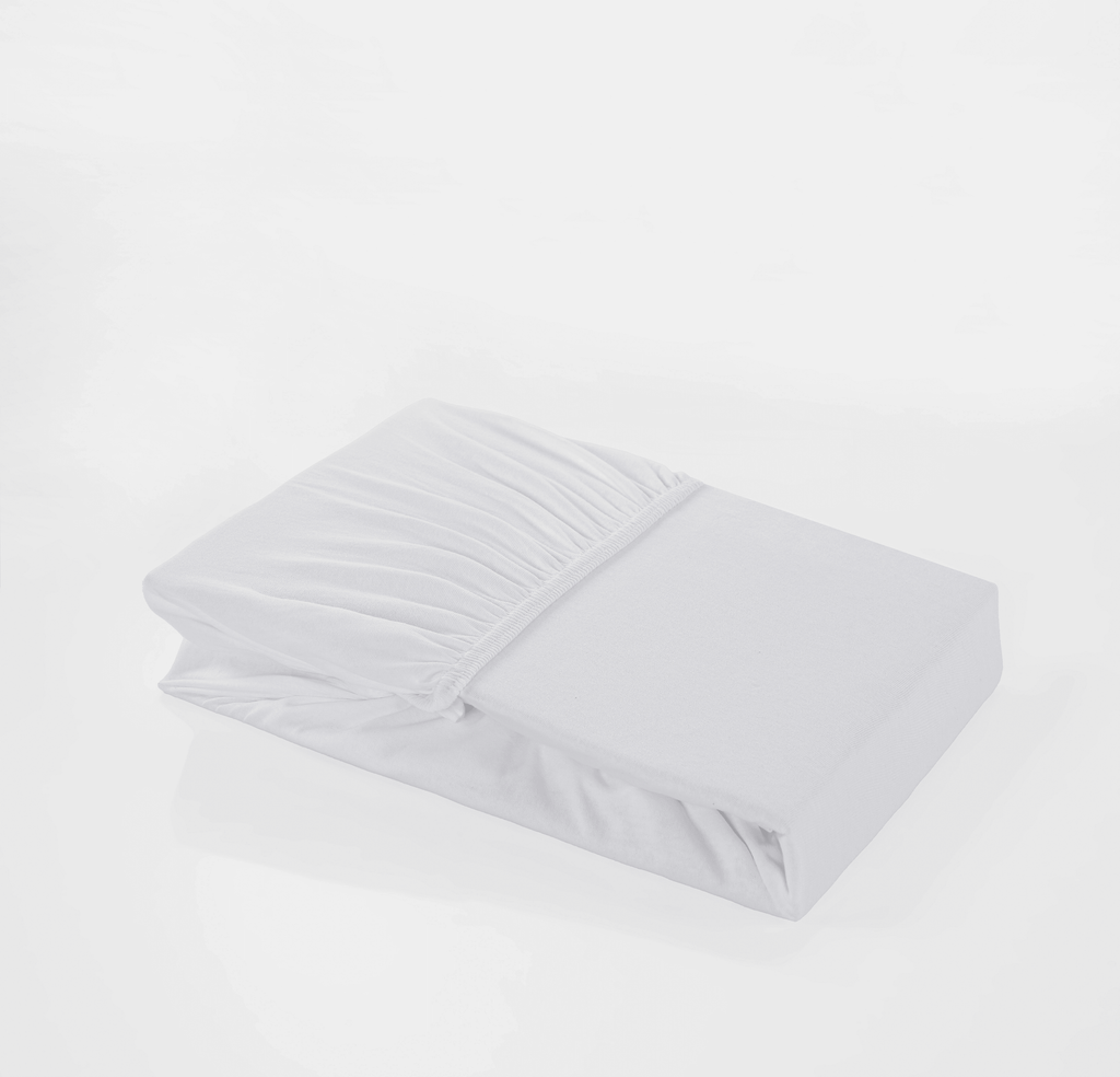 Jersey Spannbettlaken Baumwolle 90x200+30 cm, diverse Farben
