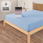 Jersey Spannbettlaken Baumwolle 100x200+30 cm, diverse Farben