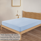 Jersey Spannbettlaken Baumwolle 140x200+30 cm, diverse Farben