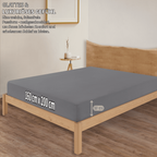 Jersey Spannbettlaken Baumwolle 160x200+30 cm, diverse Farben