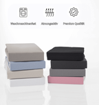 Jersey Spannbettlaken Baumwolle 160x200+30 cm, diverse Farben