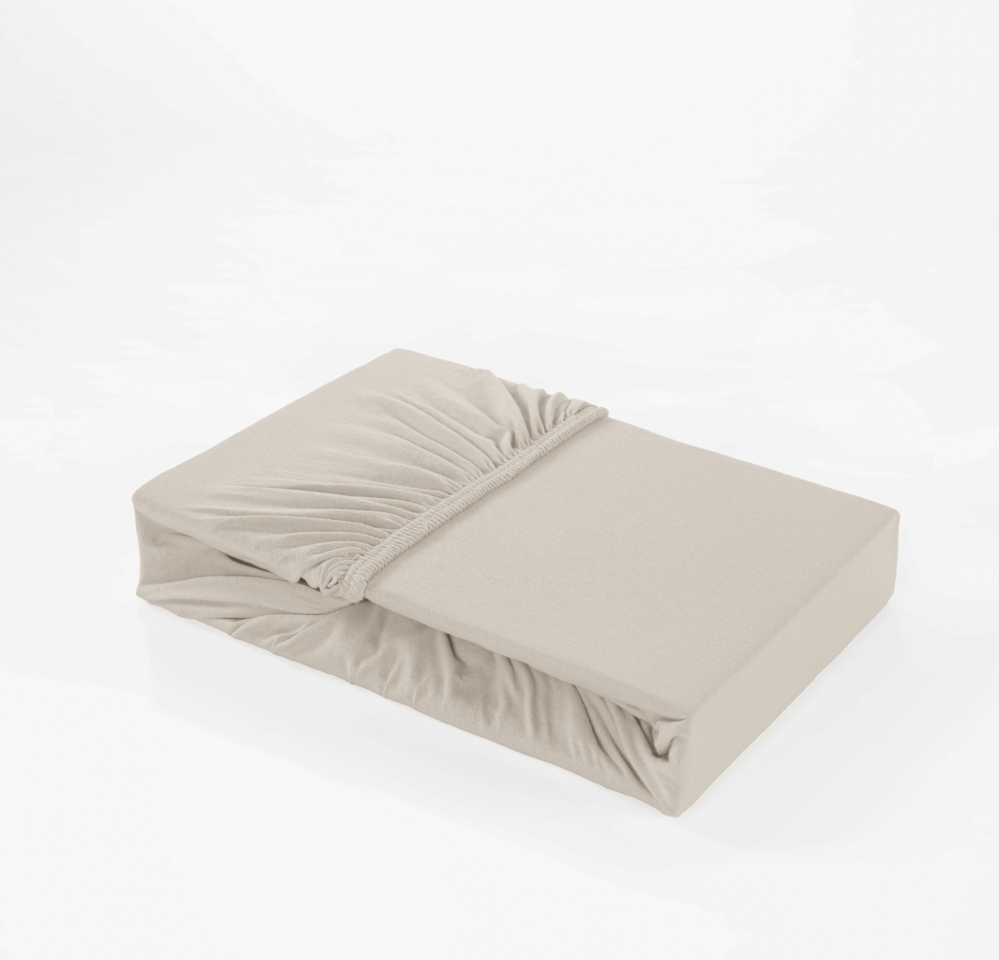Jersey Spannbettlaken Baumwolle 200x200+30 cm, diverse Farben