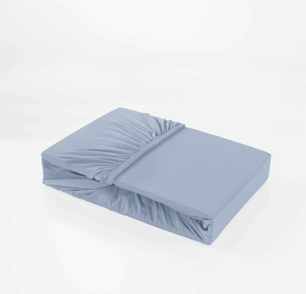 Jersey Spannbettlaken Baumwolle 200x200+30 cm, diverse Farben