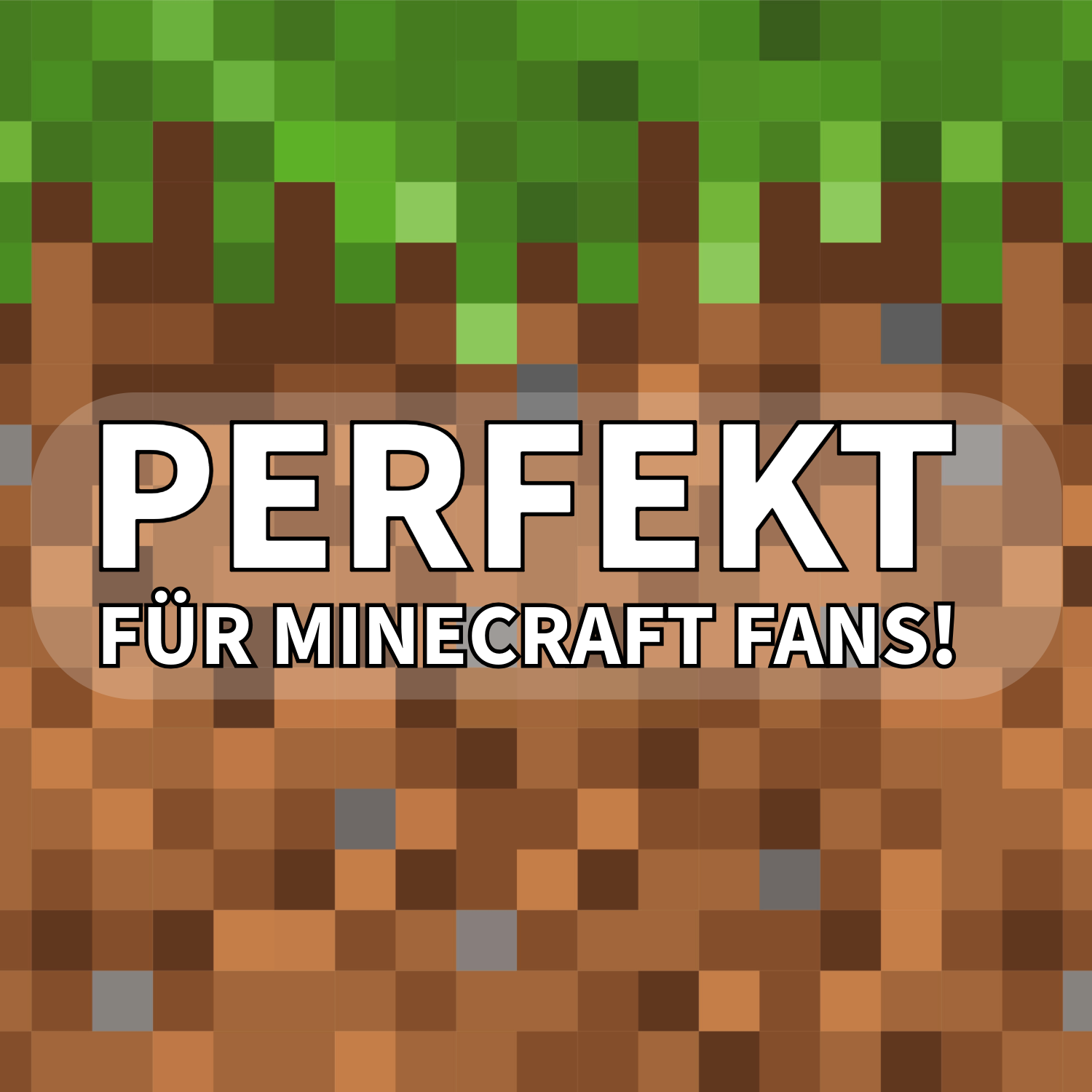 Minecraft Bettwäsche-Set Jungle Explore 135x200cm 80x80cm