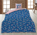 Disney Lilo & Stitch Bettwäsche Set Beach Days 135x200cm/80x80cm