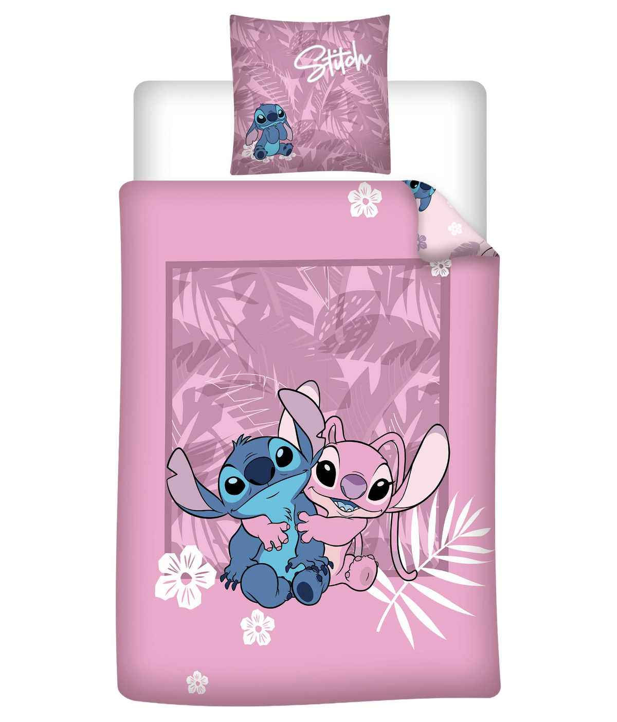 Disney Lilo und Stitch Flanell Wende Bettwäsche 2tlg 135 x 200 cm