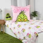 Herding Bettwäsche Set The Grinch 135 x 200 cm / 100% Baumwolle