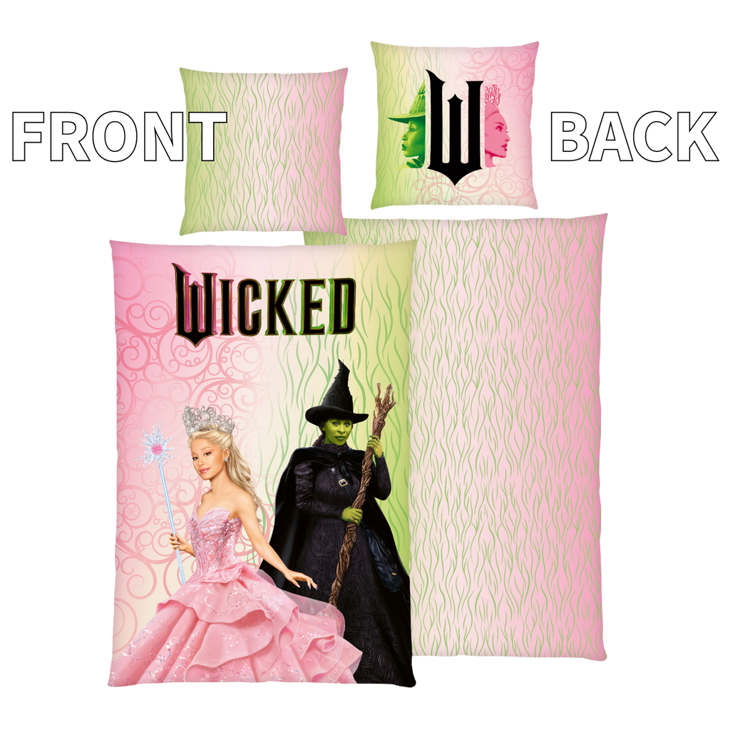 Herding Wicked bed linen set Defying Gravity 135 x 200 cm cotton