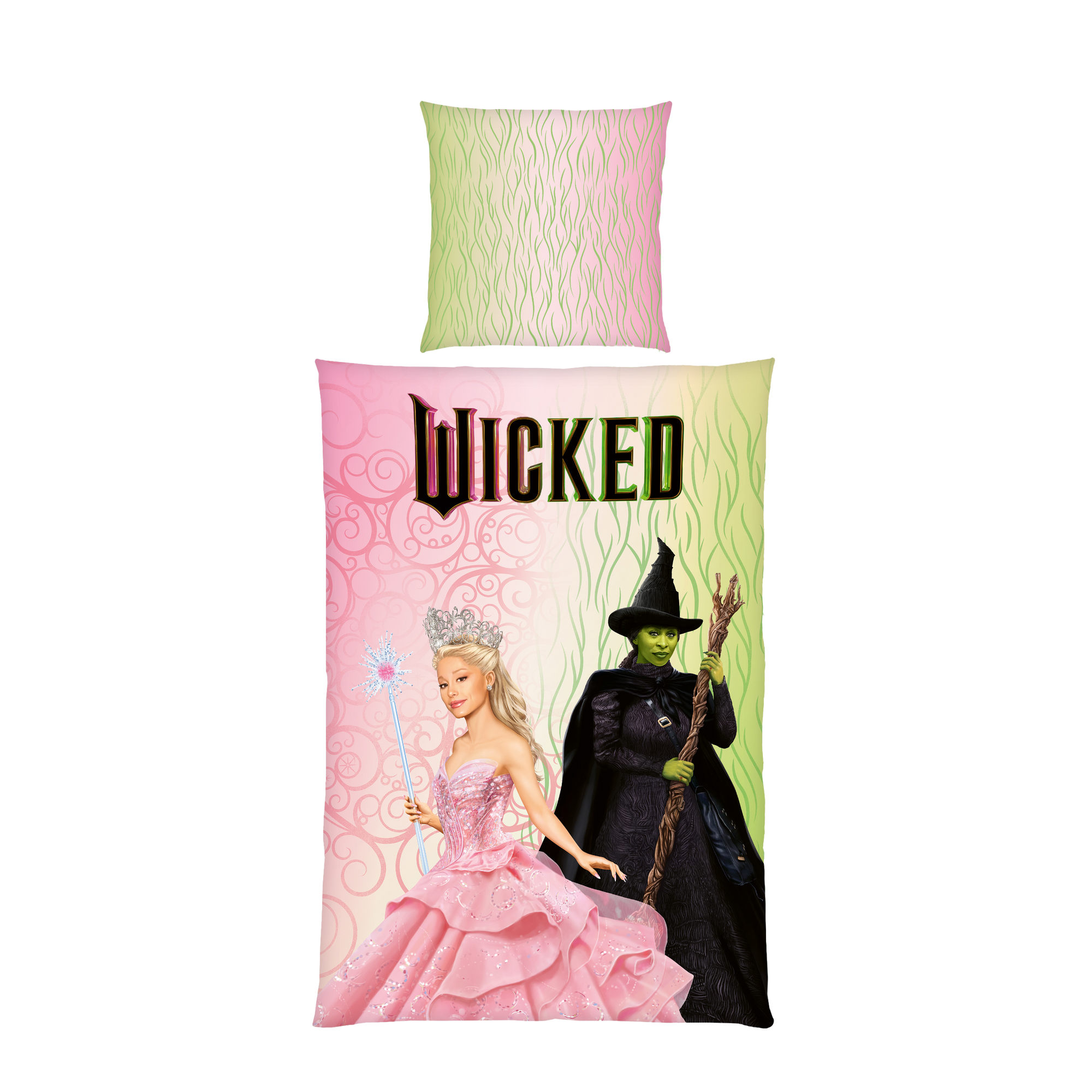 Herding Wicked bed linen set Defying Gravity 135 x 200 cm cotton